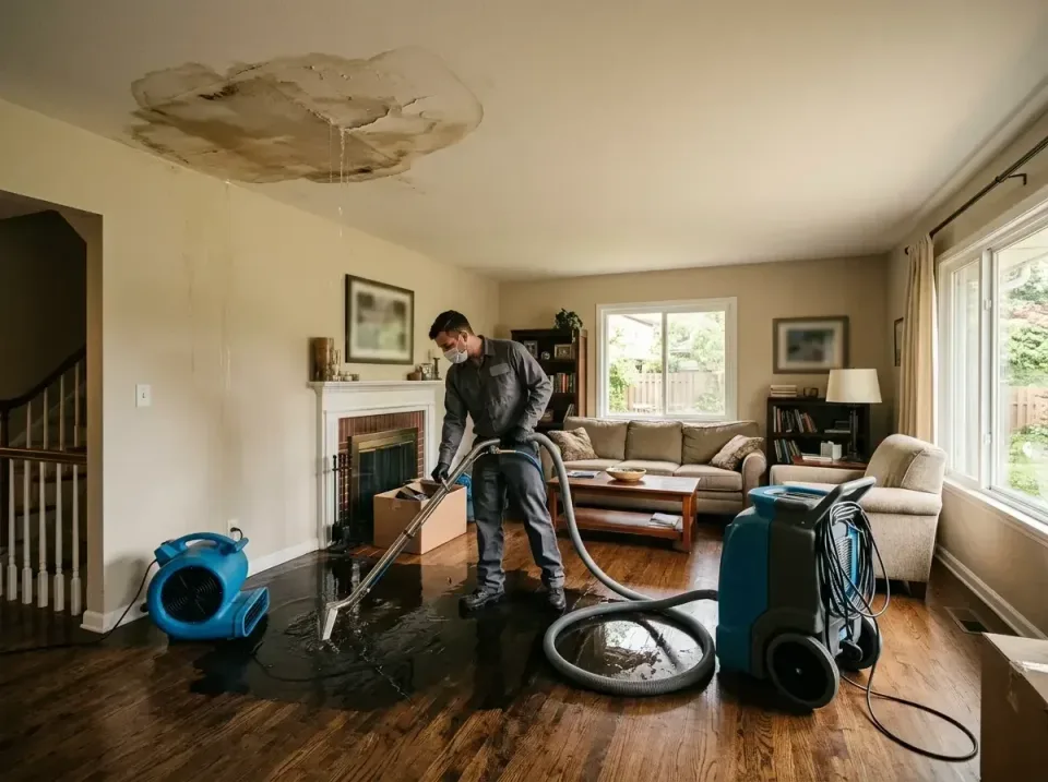 attic-pipe-burst-ceiling-drip-008 — frequently asked questions, Water Damage Restoration & Carpet Care in Lemoyne, PA